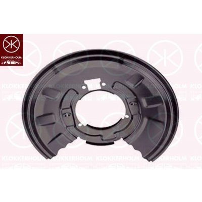 Ochranný plech proti rozstřikování, brzdový kotouč KLOKKERHOLM 0061877 – Sleviste.cz