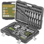 Procraft gola sada 1/4" 3/8" 1/2" 216 dílů WS216 – Zboží Mobilmania