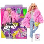 Barbie extra v růžové bundě – Zbozi.Blesk.cz