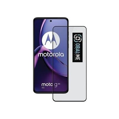 OBAL:ME 5D Tvrzené Sklo pro Motorola G84 Black 8596311247019 – Zboží Živě