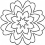 Wiler Vyřezávací šablona Kytka 5 ks – Zboží Dáma