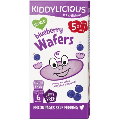 Kiddylicious Oplatky borůvkové mini 20g – Zboží Dáma