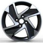 Racing Line Y1169 6x15 4x100 ET48 black polished – Hledejceny.cz
