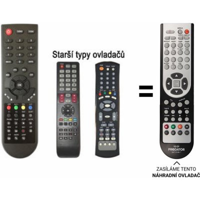 Dálkový ovladač Predátor Mascom MC2000HDCI-MKII-USB PVR – Zboží Živě
