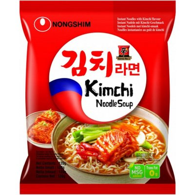 NongShim Instantní nudlová polévka Kimchi ramyun pálivá 120 g – Zboží Dáma