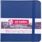 Art Creation Skicák tmavě modrý 140g/m2 12x12 cm – Sleviste.cz