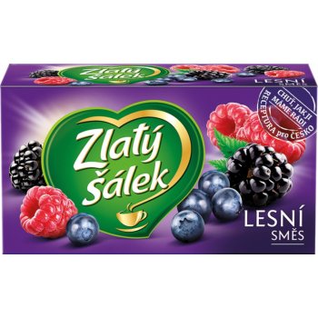 Zlatý Šálek Lesní směs ovocný čaj 20 x 1,75 g