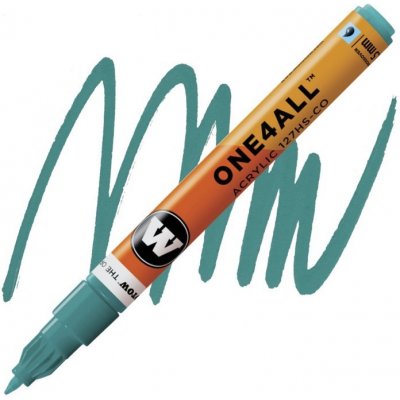 Molotow One4all 127hs CO 206 lagoon blue – Zboží Mobilmania