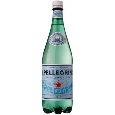 S.Pellegrino Acqua Panna SAN PELLEGRINO ŠUMIVÁ MINERÁLNÍ VODA 1000 ml