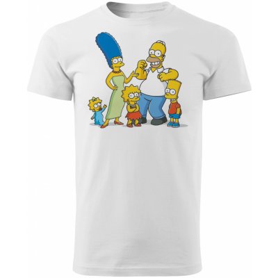 Grooters pánské tričko Simpsons Rodinka