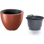 Prosperplast Květináč s vkladem HEOS měď 39,5 cm – Zboží Mobilmania