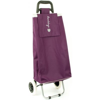 Airtex Worldline 028 Nákupní taška na dvou kolečkách 56l fialová