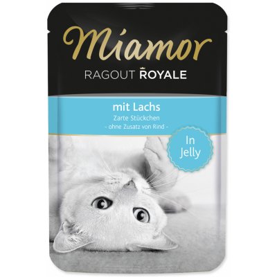 Finnern Miamor Cat Ragout losos 100 g – Hledejceny.cz