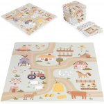 ECOTOYS Pěnová skládací hrací podložka pro děti Venkov – Sleviste.cz