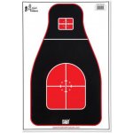 Terč pro obrannou střelbu Pro-Shot 12 x 18inch - Tactical Precision Target- Red/Black, 8 kusů – Sleviste.cz