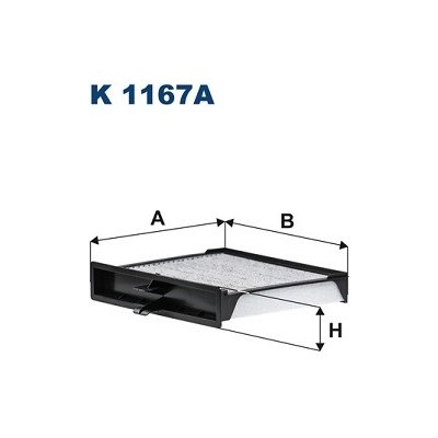 Filtr, vzduch v interiéru FILTRON K 1167A – Hledejceny.cz