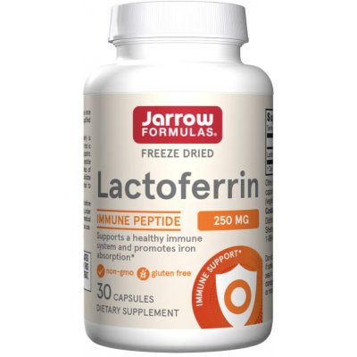 Jarrow Formulas Jarrow Lactoferrin laktoferin 250 mg 30 softgelových kapslí – Hledejceny.cz