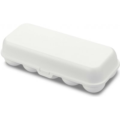 Úložná nádoba na vejce EGGS TO GO MINI, na 10 kusů, KOZIOL, bílá bílý – Zboží Dáma