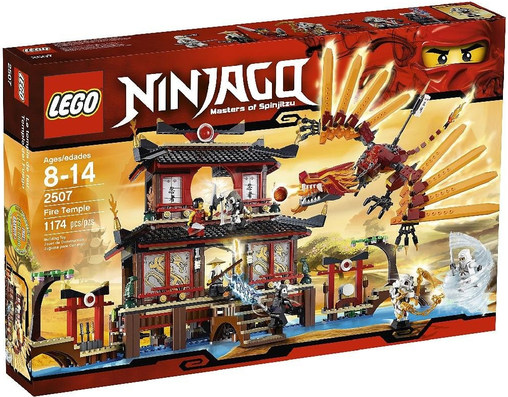 LEGO® NINJAGO® 2507 Chrám ohně od 8 999 Kč - Heureka.cz