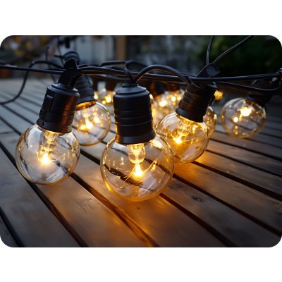 V-TAC Solární řetěz s dálkovým ovládáním 10x0,5W, 10x30LM, 12m, 3,7V, 1200mAh, IP44, 3000K – Zbozi.Blesk.cz