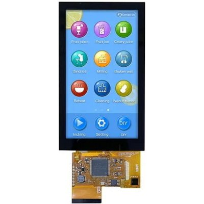 LCD 5,0" 480x854 kapacitní dotykový panel DWIN HMI