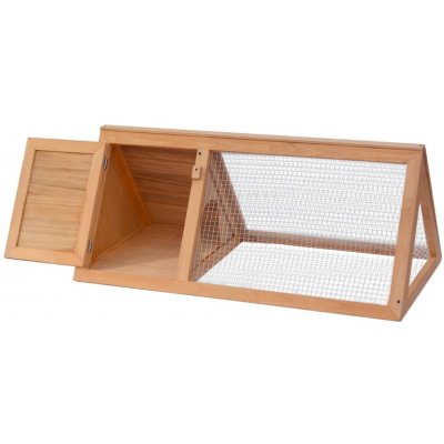 vidaXL Klec pro králíky dřevěná 98 × 50 × 41 cm jedlové dřevo 9799.170345 – Sleviste.cz