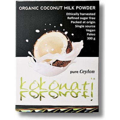 Ceylon Kokonati Bio sušené kokosové mlieko 300 g – Zboží Dáma