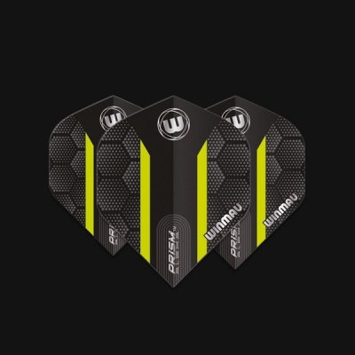 Winmau Prism Alpha Black & Green Hexagon – Zbozi.Blesk.cz