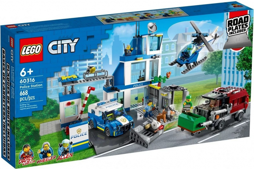 LEGO® City 60316 Policejní stanice od 1 171 Kč - Heureka.cz