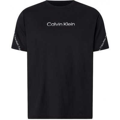 Calvin Klein PW SS T-shirt black beauty – Zboží Mobilmania