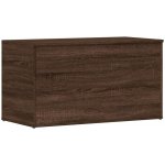 Nábytek XL 815194 úložná hnědý dub 84 x 42 x 46 cm kompozitní dřevo – Zboží Dáma
