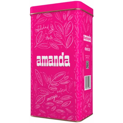 Amanda Yerba Maté Tradicional v růžové plechové dóze 500 g – Sleviste.cz