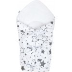 New Baby zavinovačka hvězdy šedé Bílá – Sleviste.cz