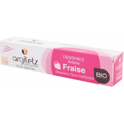 Argiletz pro děti s bílým a růžovým jílem jahoda 75 ml BIO – Hledejceny.cz