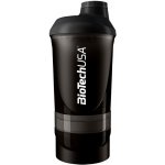 Biotech USA BioTechUSA šejkr Wave+ 600ml + 200ml + 150ml - černá – Hledejceny.cz