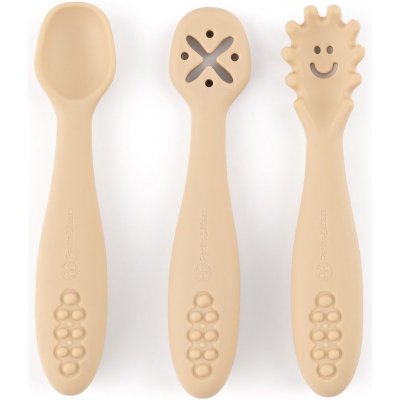 Petite&mars Set silikonových tréninkových lžiček Take&Match 6m+ Desert Sand – Zbozi.Blesk.cz