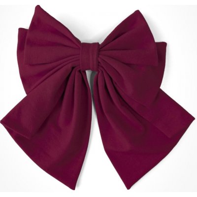 Mašle do vlasů se sponou bordó – Zboží Dáma