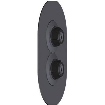 HL Těsnicí manžeta s továrně napojeným asfaltovým izolačním límcem, pro dvě potrubí DN40-50 - HL800.2/40-50 – Zbozi.Blesk.cz