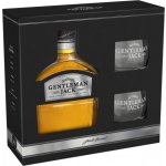 Jack Daniel's Gentleman Jack 40% 0,7 l (dárkové balení 2 sklenice) – Zboží Dáma