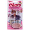 Granule pro kočky Churu Cat Purée Tuna with Salmon 4 x 14 g