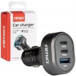 Rychlonabíječka do auta 3.0 PD65W PD20W AMIO-04177, , , | Zboží Auto