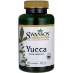 Swanson Yucca 500 mg 100 kapslí – Hledejceny.cz