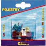 Compass Pojistky nožové MINI 10 ks – Zboží Dáma