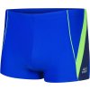 Koupací šortky, boardshorts Aqua Speed plavecké šortky Diego Blue/Green Pattern