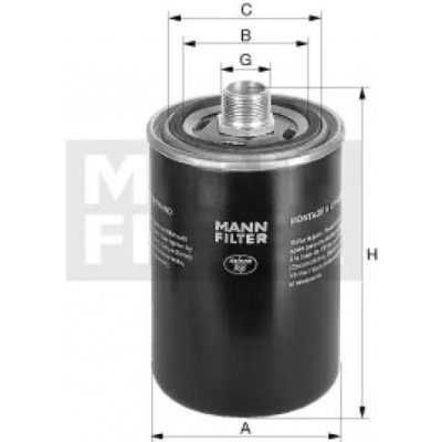 MANN FILTER Filtr hydrauliky WD 940/4 – Hledejceny.cz
