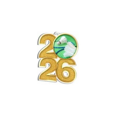 Poháry Bauer Akrylátová medaile MDA2026M18 Badminton – Zboží Dáma