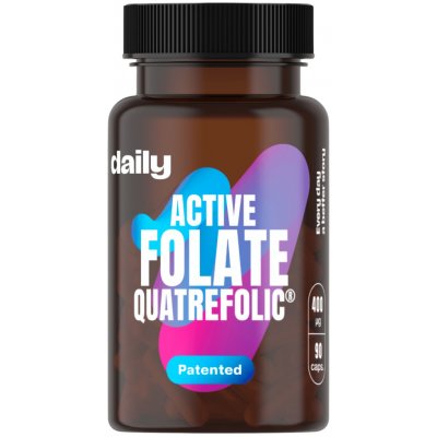 Daily Active Folate Quatrefolic 90 kapslí – Hledejceny.cz