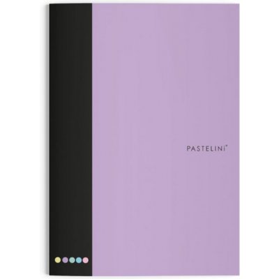 PASTELINI Sešit 444 A4 40 l. linkovaný fialový – Zboží Dáma