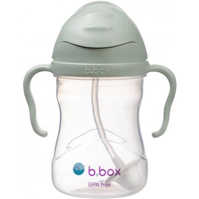 B.box hrneček s brčkem zelená 240 ml – Hledejceny.cz