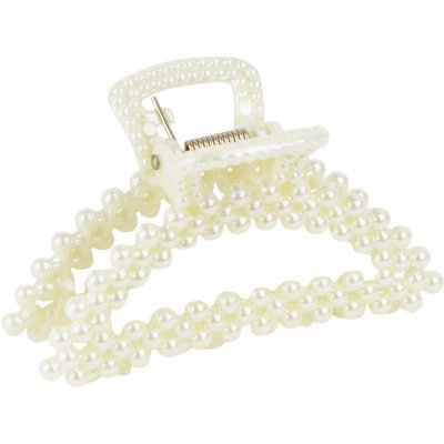 Biju Spona do vlasů - skřipec, ozdobený perlami 8000771-1 – Zboží Dáma